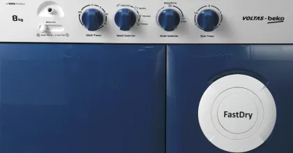 Voltas Beko WTT80DBLT 8 kg Semi Automatic Washing Machine