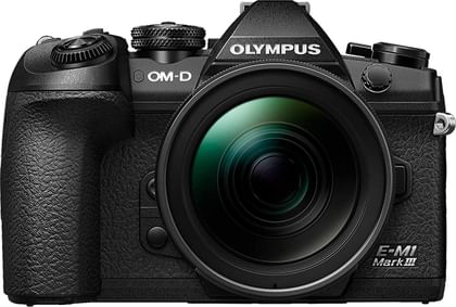 Olympus OMD-EM1-Mark III Mirrorless Camera with 12-40 mm F/2.8 Pro Lens