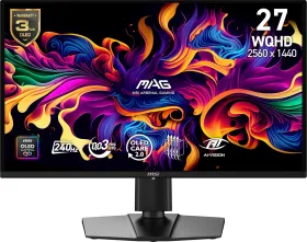 MSI MAG 274QP QD-OLED X24 27 inch Quad HD Gaming Monitor