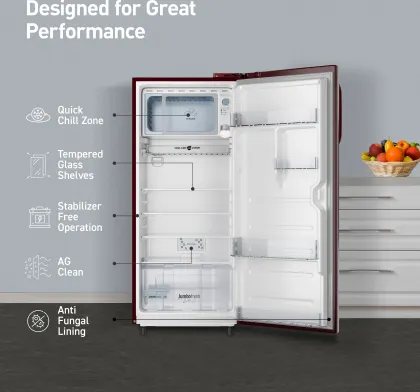 Panasonic NR-A242CFRN 230 L 3 Star Single Door Refrigerator