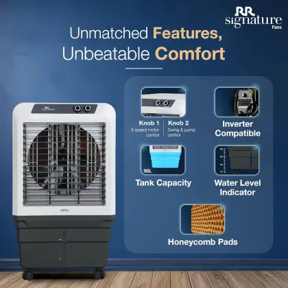 RR ZELLO HC 90 L Desert Air Cooler