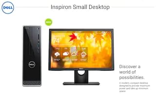 Dell Inspiron 3268 Desktop (7th Gen Core i5/ 8GB/ 1TB/ Linux)