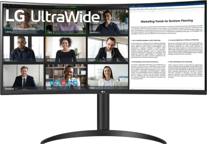 LG 34WR55QC 34 inch WQHD Ultrawide Monitor