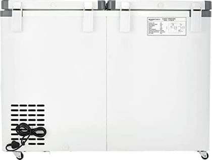 AmazonBasics 300 L Double Door Deep Freezer