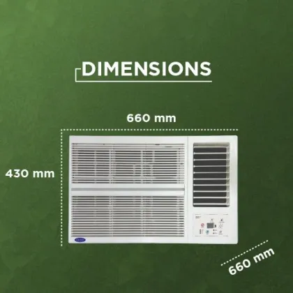 Carrier CIW19EC3R36F1 1.5 Ton 3 Star 2026 Inverter Window AC