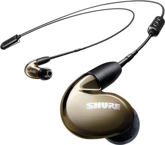 Shure sound isolating online earphones