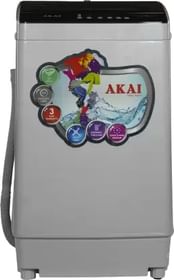 Akai AKFW-7500GY 7.5 kg Fully Automatic Top Load Washing Machine