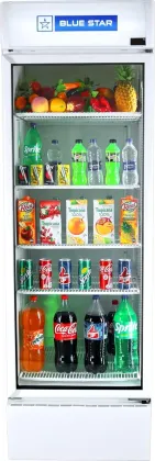 Blue Star TC550VG 475 L Single Glass Door Visi Cooler