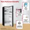 LG GLT2826XWOB 276 L 2 Star Double Door Refrigerator