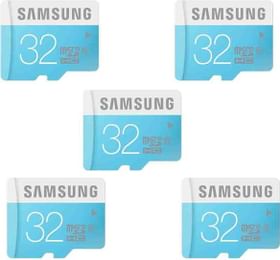 Samsung MicroSD Card 32GB Class 6 (Pack of 5)