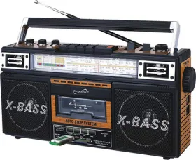 Supersonic SC-3200-Wood Boombox
