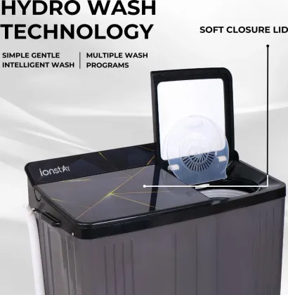 Ionstar GLOW75DLXGBS 7.5 Kg Semi Automatic Washing Machine