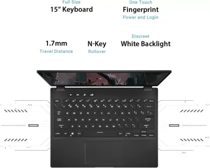 Asus ROG Flow X13 GV301QH-K6054TS Gaming Laptop (AMD Ryzen 7/ 16GB/ 512GB SSD/ Win10 Home/ 4GB Graph)