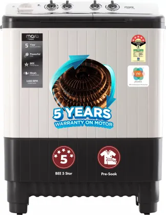 MarQ MQSA90H5M 9 kg Semi Automatic Washing Machine