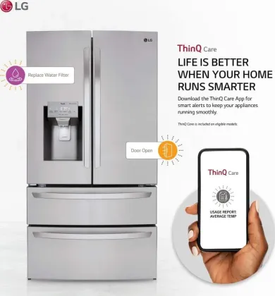 LG LMXS28626S 28 Cu Ft French Door Refrigerator