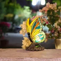 Solar Butterfly Garden Statue