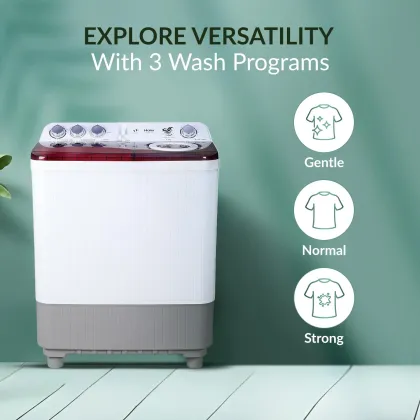 Haier HTW90-186 9 kg Semi Automatic Washing Machine