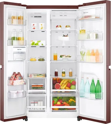 LG GC-B247SVZV 687 L Side By Side Refrigerator