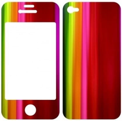 DOMO Gel Skin for iPhone 4Gs Abstract Mobile Skin