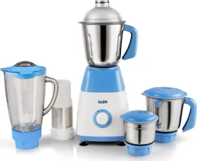 Glen 4023 Plus 750W Mixer Grinder (4 Jars)