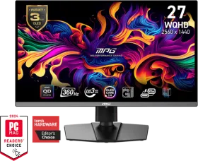 MSI MPG 271QRX QD-OLED 27 inch Quad HD Gaming Monitor