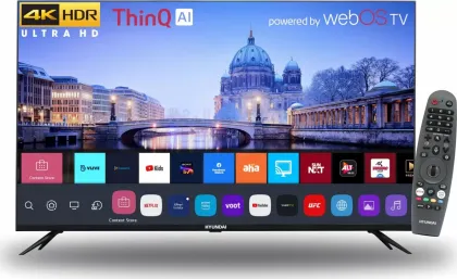 Hyundai UHDHY43WSR4BYI5 43 inch Ultra HD 4K Smart LED TV