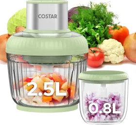 Costar 2-in-1 Multifunctional 400W Electric Chopper