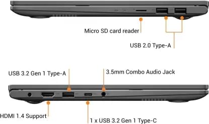 Asus VivoBook 14 K413FA-EK553TS Laptop (10th Gen Core i5/ 8GB/ 512GB SSD/ Win10 Home)