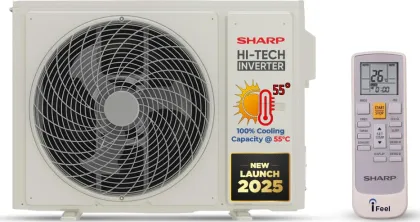 Sharp AH-SI18V5B-SC 1.5 Ton 5 Star 2025 Inverter Split AC