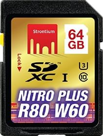 Strontium Nitro Plus 64GB UHS-1(U3) SDXC Card