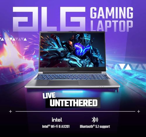 Acer 15 ALG ‎AL15G-53 Gaming Laptop (13th Gen Intel Core i7/ 16GB/ 1TB SSD/ Win11/ 6GB RTX 3050 Graphics)