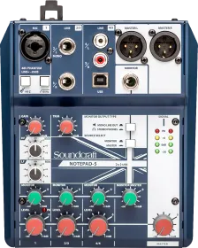 SoundCraft Notepad 5 Sound Mixer