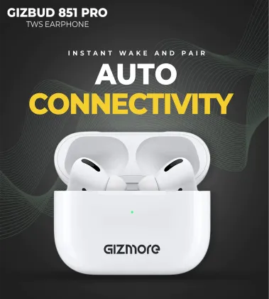 Gizmore Gizbud 851 Pro True Wireless Earbuds