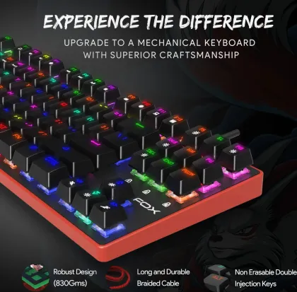 Amkette EvoFox Katana Pro Gaming Keyboard - image 3