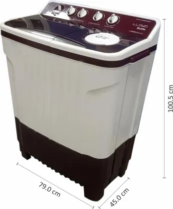 Lloyd GLWMS80IDMDE 8 Kg Semi Automatic Washing Machine