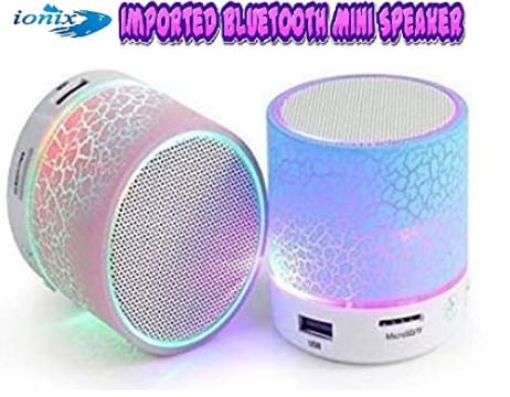Ionix Imported Wireless Bluetooth Speaker Small Portable for All Smartphones