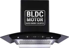 Elica WDFL 750 BLDC HAC LTW MS NERO Auto Clean Chimney