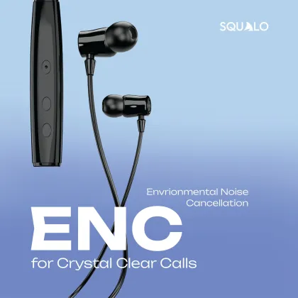 Squalo BassPlugs 700 Wireless Neckband