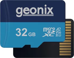 Geonix GXMSD32GB 32GB Micro SDXC UHS-II Memory Card