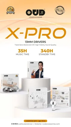 OUD X-Pro True Wireless Earbuds