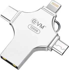 EVM Enstore 128 GB 4 in 1 OTG Flashdrive