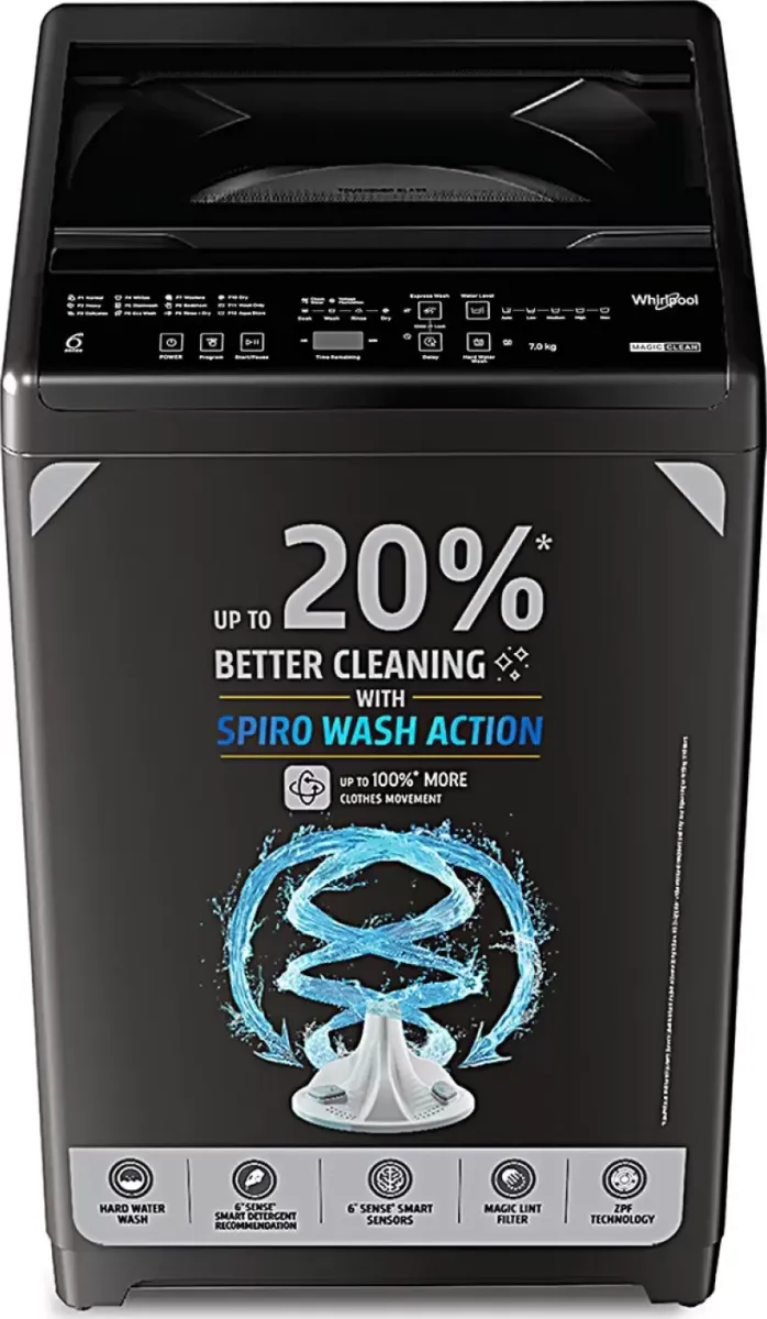 Whirlpool MAGIC CLEAN 7.0 GENX 7 kg Fully Automatic Top Load