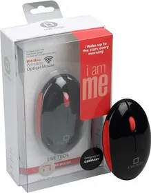 Live Tech MSW04 Wireless Optical Mouse Mouse (USB Receiver)