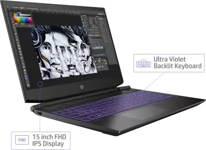 HP Pavilion 15-ec1048AX Gaming Laptop (Ryzen 5/ 8GB/ 1TB 256GB SSD/ Win10 Home/ 4GB Graph)