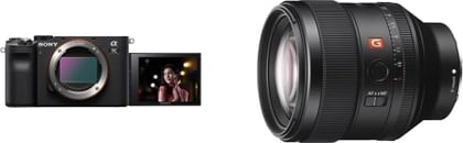 Sony a7c 24.2MP Mirrorless Camera (E 85mm F/1.4 G Master Lens)