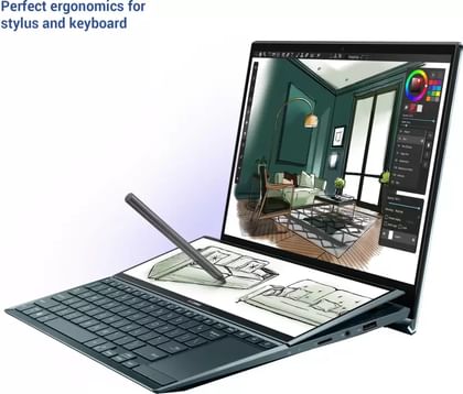 Asus ZenBook Duo 14 UX482EG-KA711TS Laptop (11th Gen Core i7/ 16GB/ 1TB SSD/ Win10 Home/ 2GB Graph)