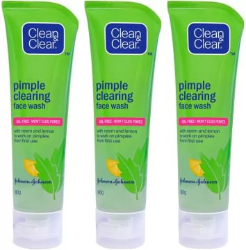 Clean & Clear Pimple Clearing Facial Wash Face Wash  (240 g)