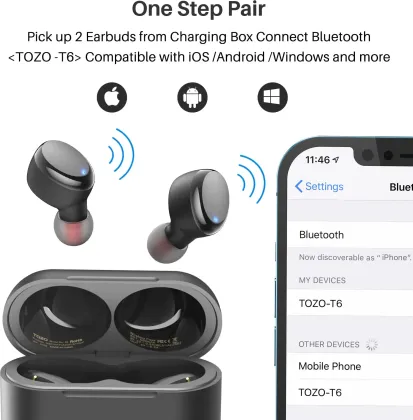Tozo T6 True Wireless Earbuds