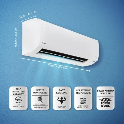 Daikin ATKM50UV16VA 1.5 Ton 5 Star 2024 Inverter Split AC