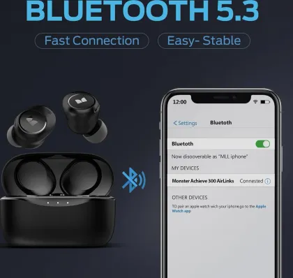 Monster Achieve 300 AirLinks True Wireless Earbuds